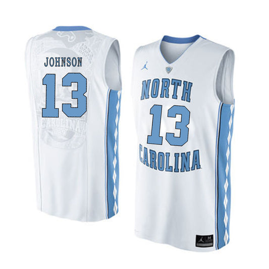North Carolina JOHNSON 13 White