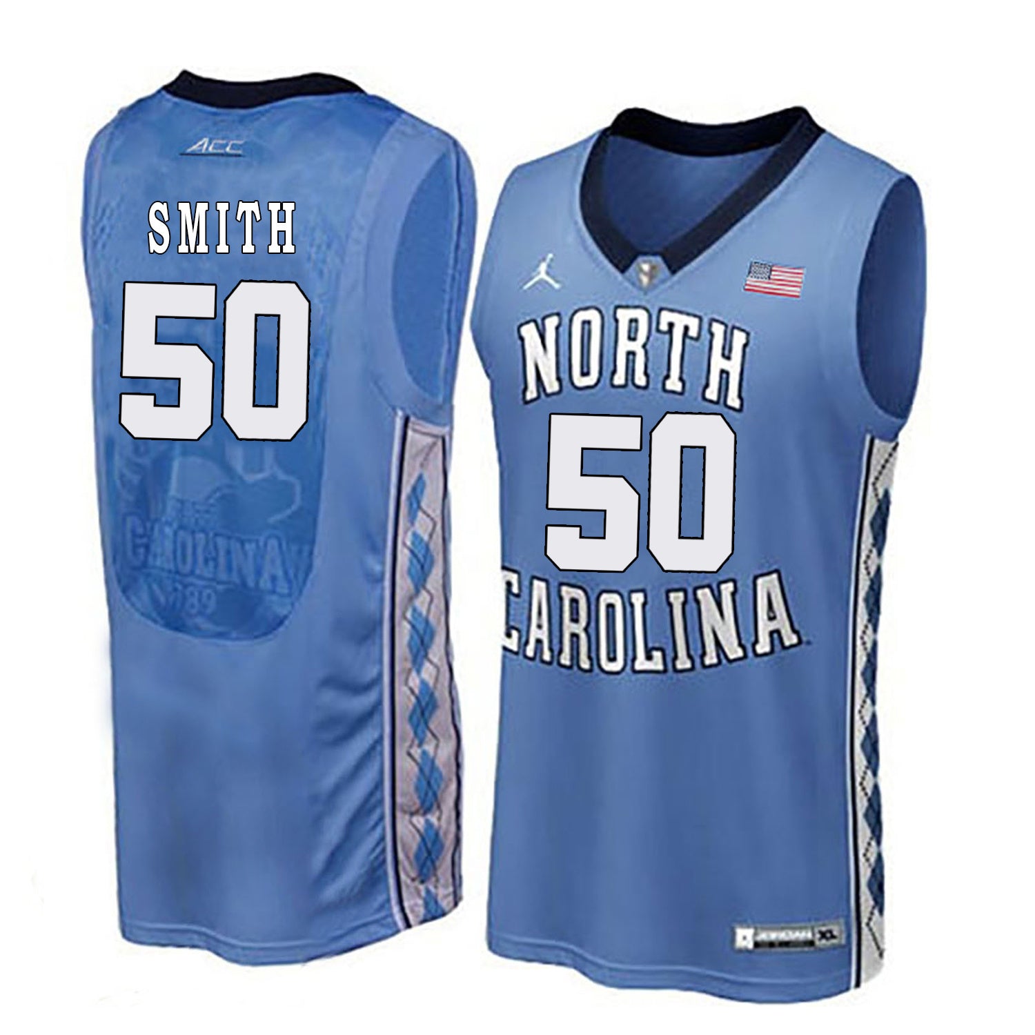North Carolina SMITH 50 Blue