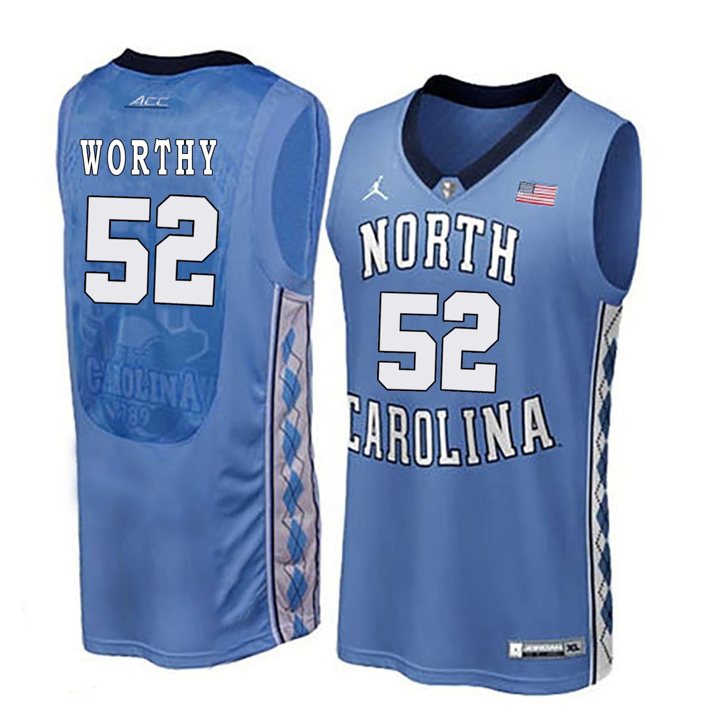 North Carolina WORTHY 52 Blue