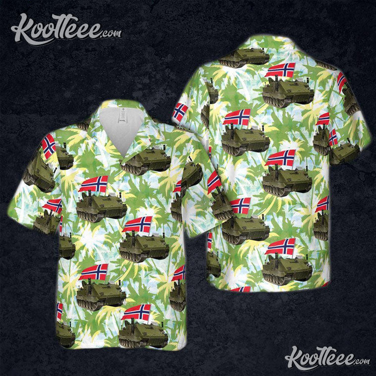 Norwegian Army Acsvg5 Hawaiian Shirt