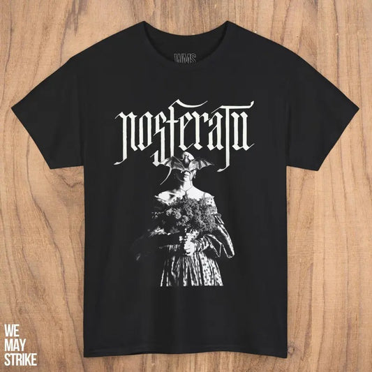 Nosferatu - Movie Shirt Dracula Classic Horror Vintage Vampire Gothic Style Silent Film Terror Icon Monster Old Schoolstyle{n002}2