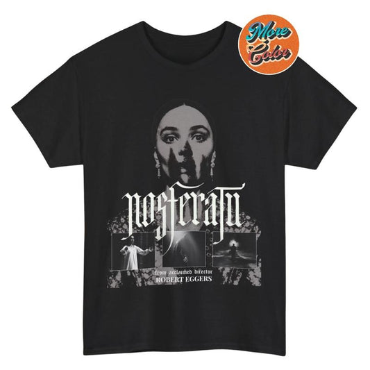 Nosferatu Movie Dracula Horror Vampire Gothic Style Silent Film Terror Icon Monster Old School Vintage Shirts, Cotton Unisex T-Shirt, Crew Neck, Size S- 3XL, Menswear Top, Womenswear Top Underwear Streetwear