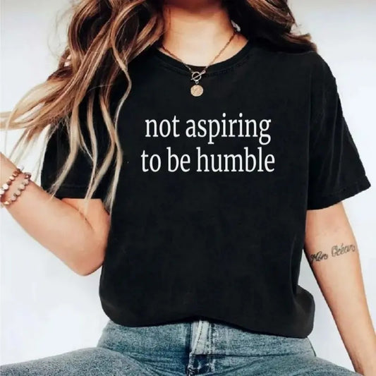 Not Aspiring To Be Humble Shirt, Kamalaa Harris Shirt, Kamalla Harris 2024, Madam President, Democrat Election 2024 T...
