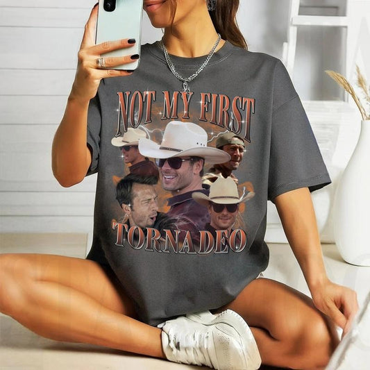 Not My First Tornadeo Glen Powell Shirt, If You Feel It, Chase It Shirt, Twister Shirt, Retro Movie Tee, Comfort Colors Vintage Shirt, TP