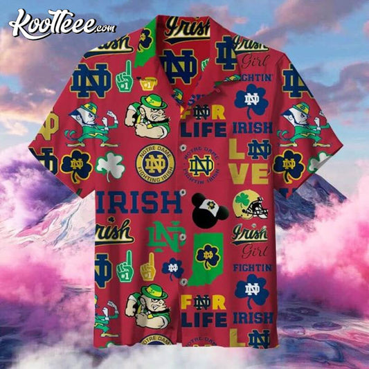 Notre Dame Fighting Irish Hawaiian Shirt
