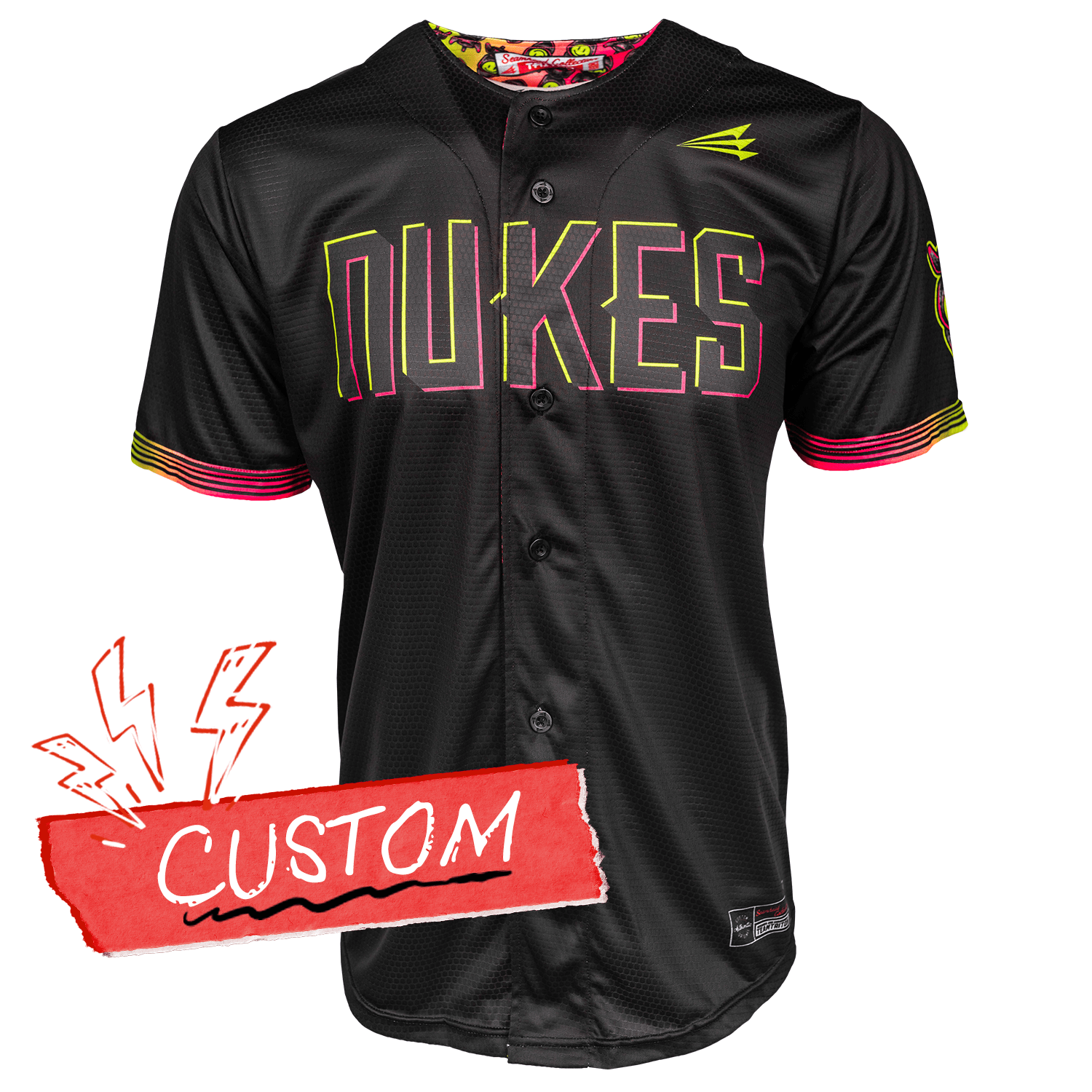 Nukes Lifestyle Baseball Jersey *CUSTOM*