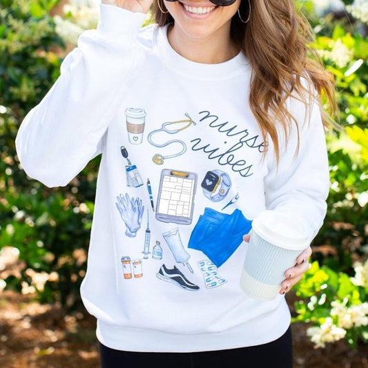 'Nurse Vibes' Sweatshirt