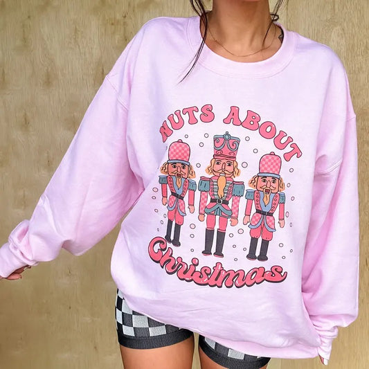 Nuts About Christmas Graphic Top