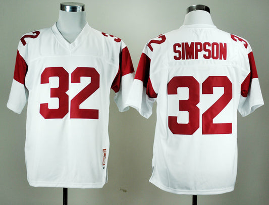 O.J. Simpson 32 White