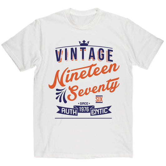 Vintage 1976 Year T Shirt