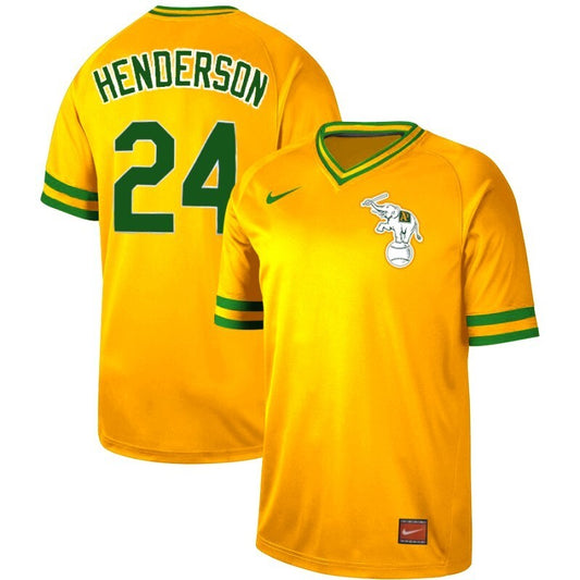 Oakland Athletics #24 Rickey Henderson