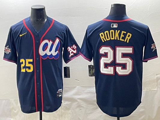 Oakland Athletics #25 Brent Rooker Athletics 25 All-Star