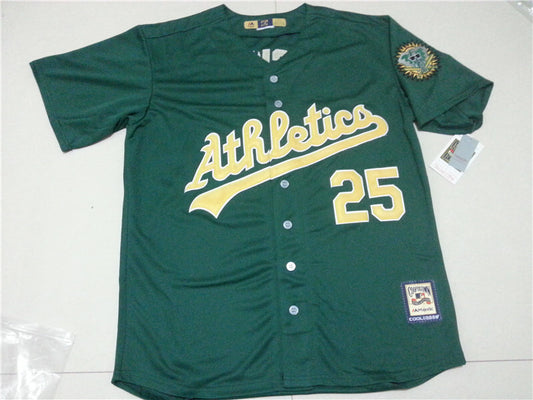 Oakland Athletics #25 Mark McGwire Style 11