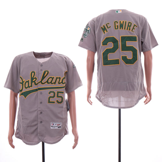 Oakland Athletics #25 Mark McGwire Style 12