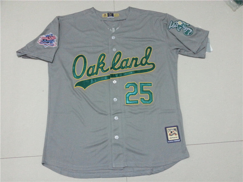 Oakland Athletics #25 Mark McGwire Style 8