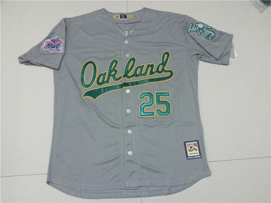 Oakland Athletics #25 Mark McGwire Style 8
