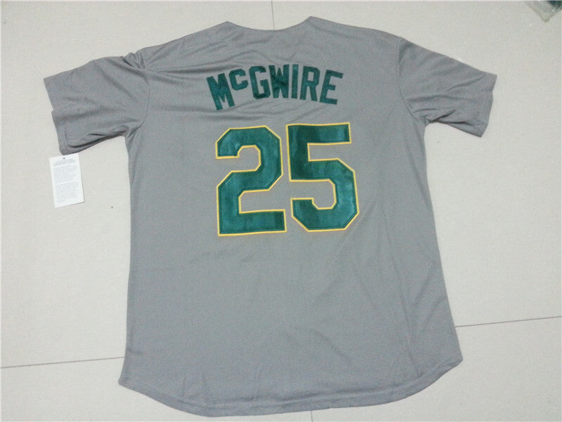 Oakland Athletics #25 Mark McGwire Style 9