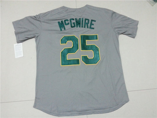 Oakland Athletics #25 Mark McGwire Style 9