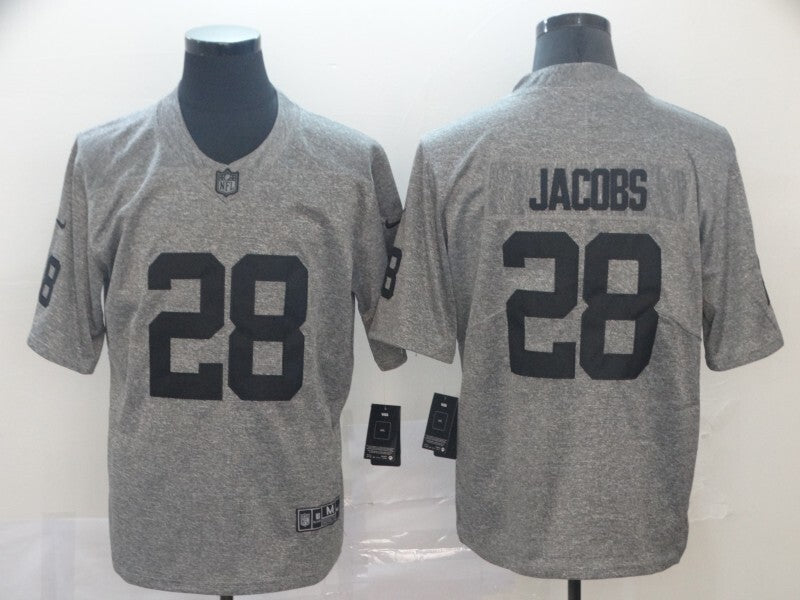 Oakland Raiders 28 Jacobs Black