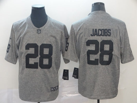 Oakland Raiders 28 Jacobs Black