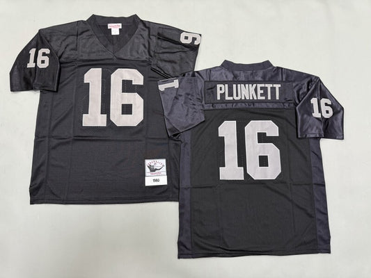 Oakland Raiders #16 Jim Plunkett Los Angeles Raiders Style 1
