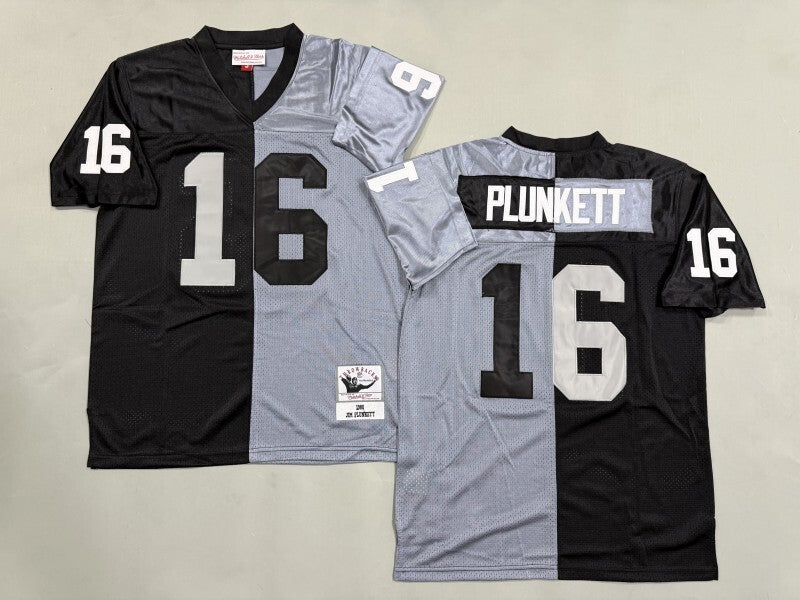 Oakland Raiders #16 Jim Plunkett Los Angeles Raiders Style 4