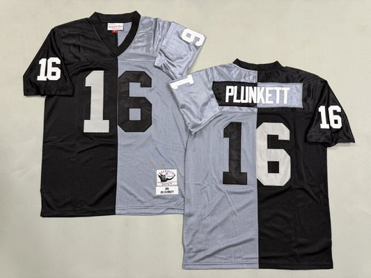 Oakland Raiders #16 Jim Plunkett Los Angeles Raiders Style 4