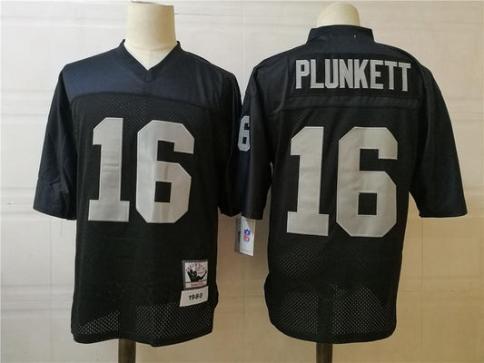 Oakland Raiders #16 Jim Plunkett Style 4