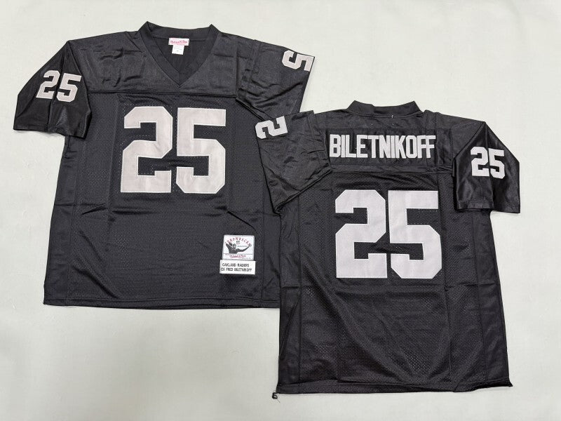 Oakland Raiders #25 Fred Biletnikoff Los Angeles Raiders Style 2