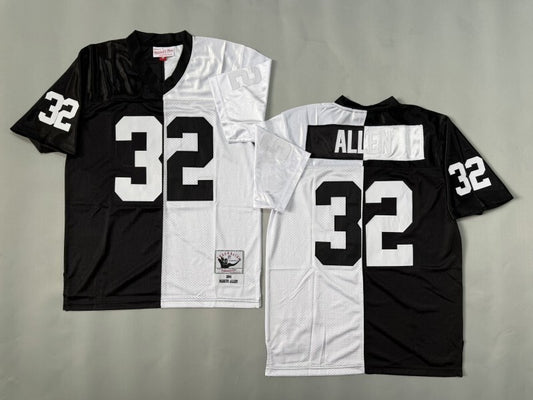 Oakland Raiders #32 Marcus Allen Los Angeles Raiders Style 1
