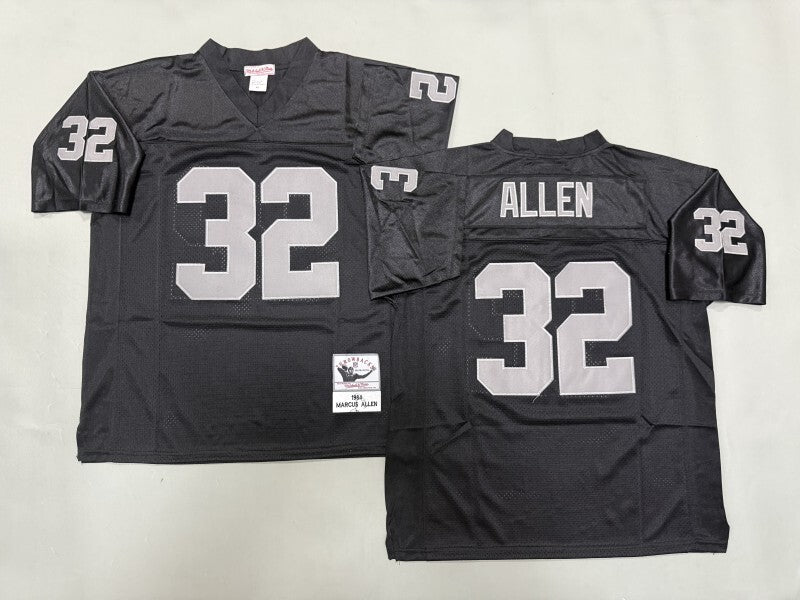 Oakland Raiders #32 Marcus Allen Los Angeles Raiders Style 2