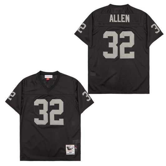 Oakland Raiders #32 Marcus Allen #32 Black