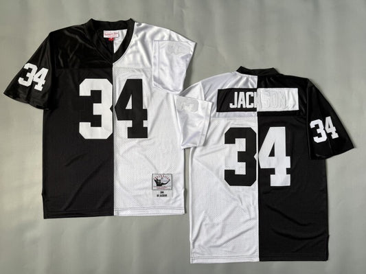Oakland Raiders #34 Bo Jackson Los Angeles Raiders Style 5