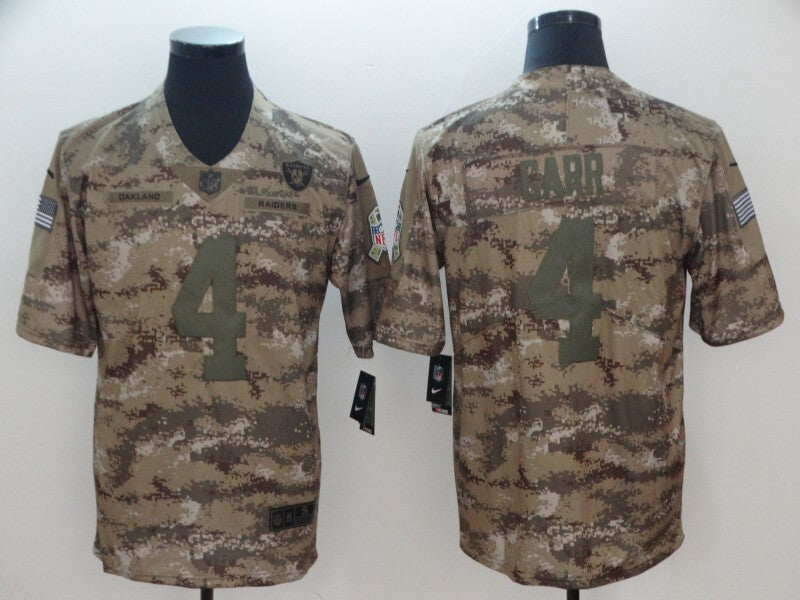 Oakland Raiders #4 Derek Carr Style 1