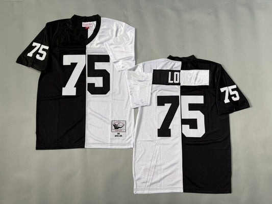Oakland Raiders #75 Howie Long Los Angeles Raiders Style 5