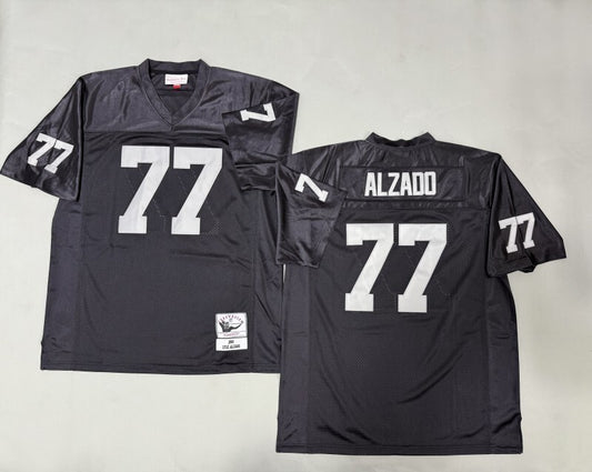 Oakland Raiders #77 Lyle Alzado Los Angeles Raiders Style 3