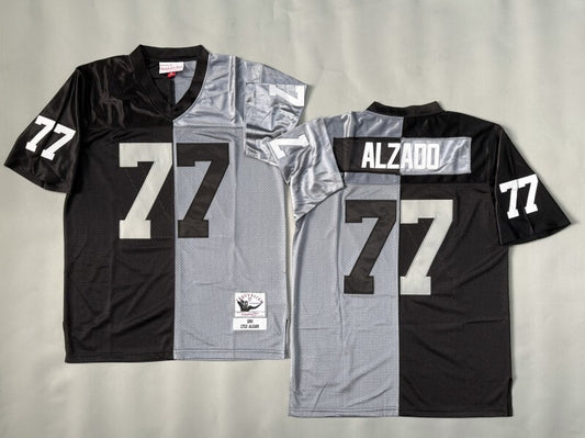Oakland Raiders #77 Lyle Alzado Los Angeles Raiders Style 5