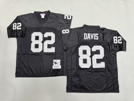Oakland Raiders #82 Ai Davis Los Angeles Raiders