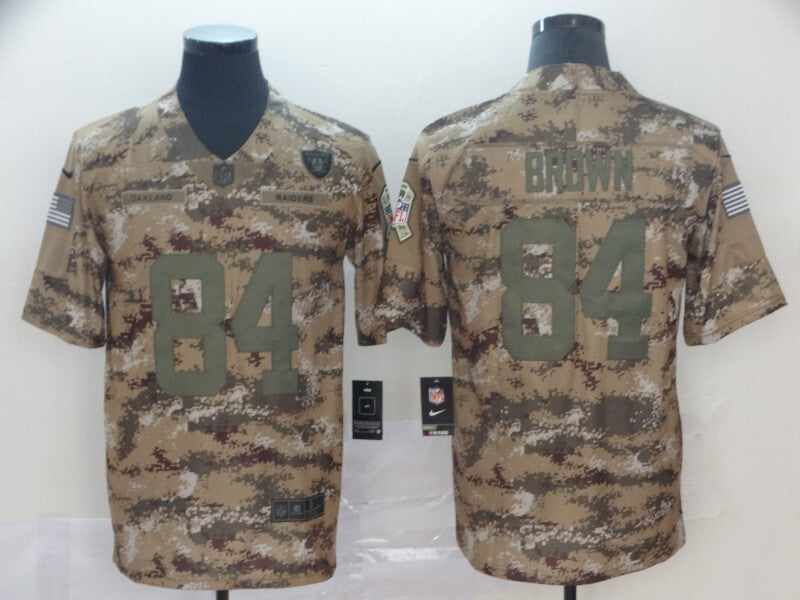 Oakland Raiders #84 Antonio Brown Style 1