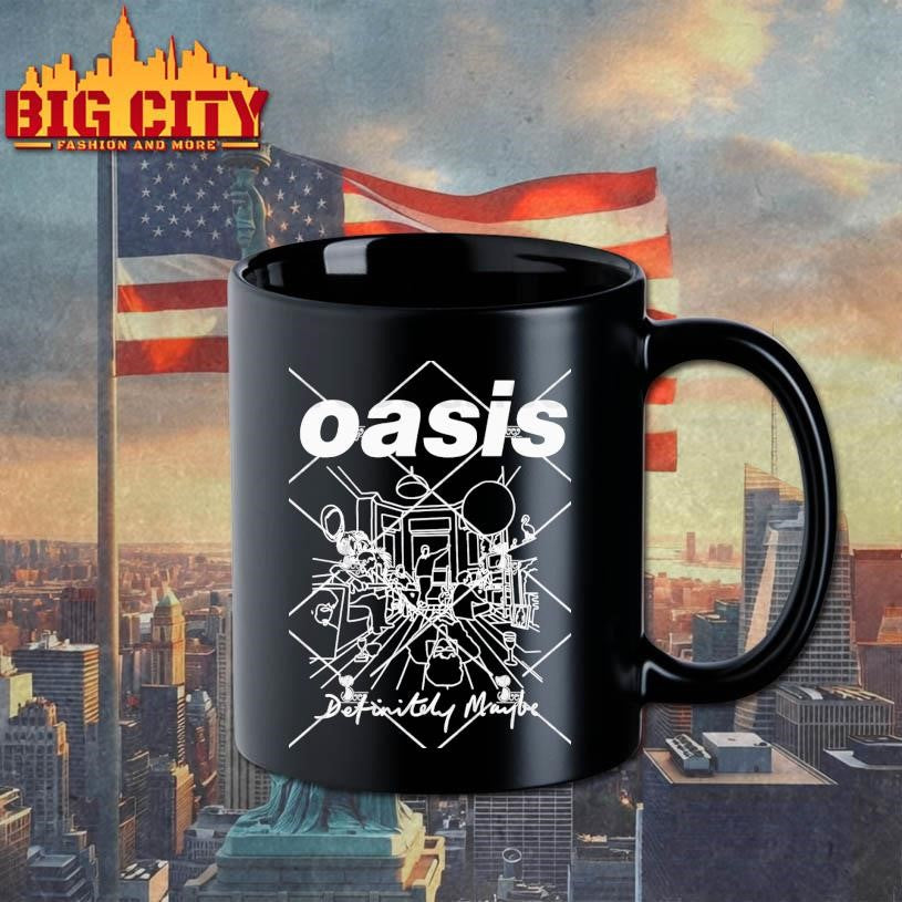 Oasis Definitely Maybe Line Drawing Shirt