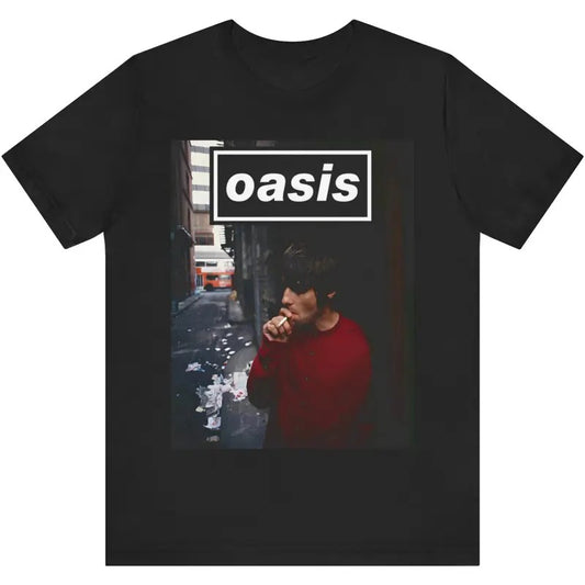 Oasis Shirt, Classic Band Tee, Vintage Oasis Music T-Shirt, Rock Band shirt, Oasis Fans