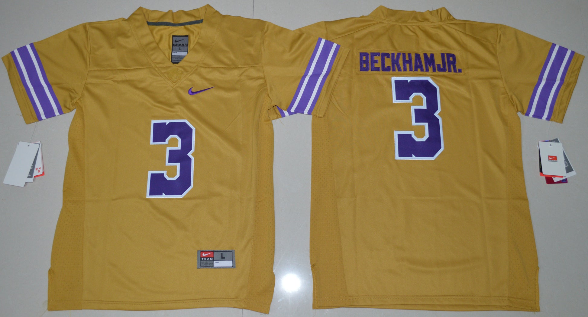 Odell Beckham Jr. 3 Gold Youth Legend Edition