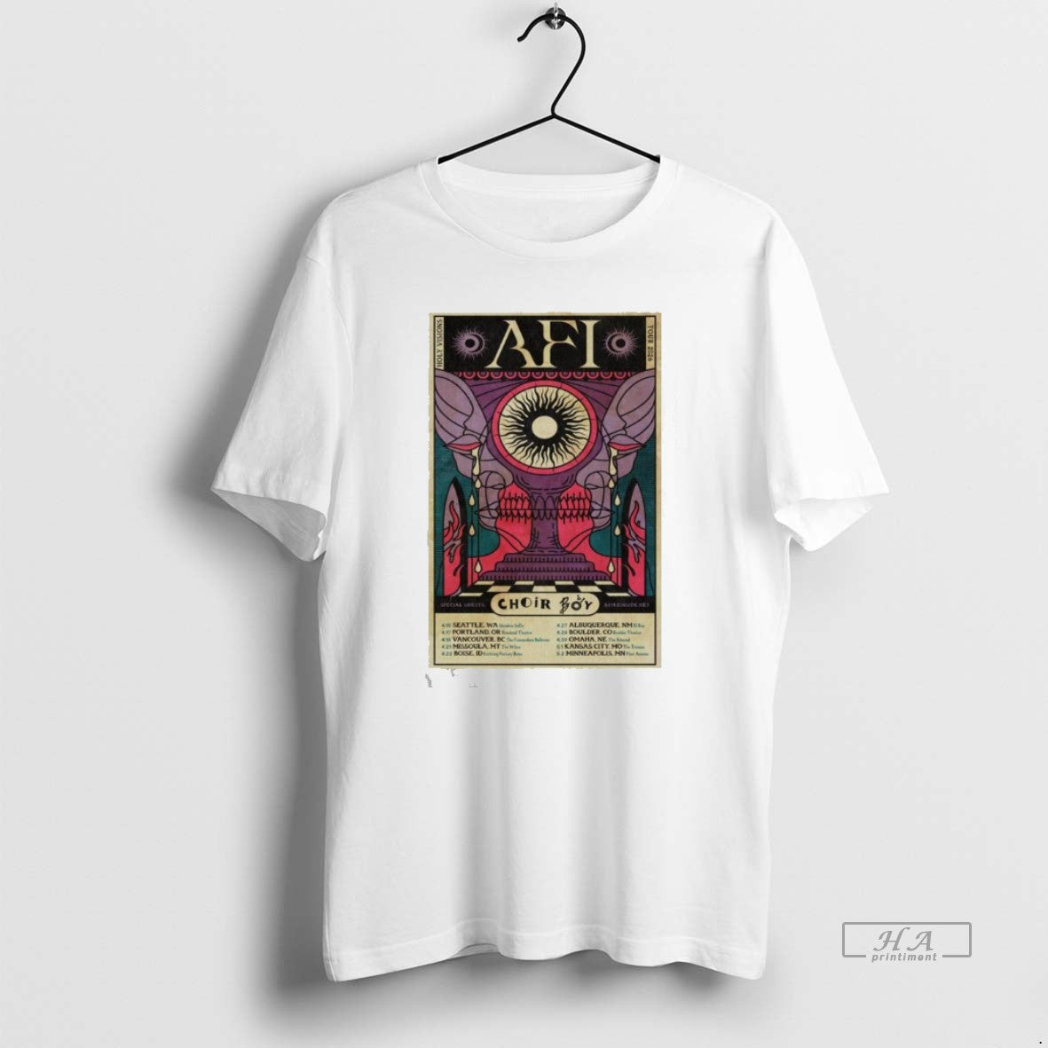 Official Afi Fall 2026 Tour Event T-Shirts, Hoodie, Sweatshirt | InkThreadWorks.com