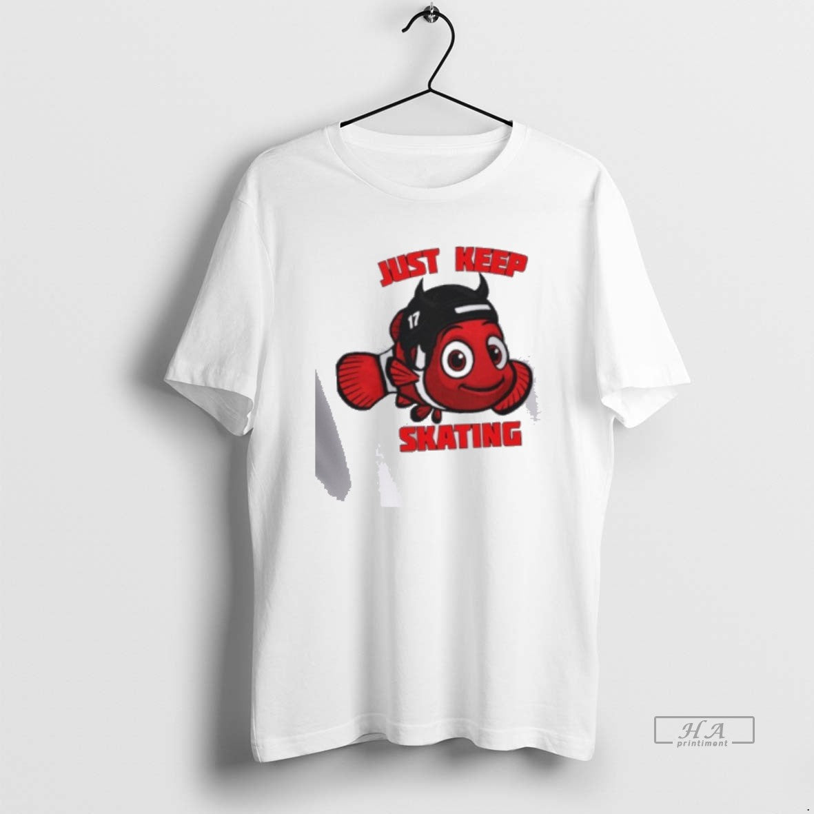 Official Atpktv6x New Jersey Devils X Nemo Just Keep Skating T-Shirts, Hoodie, Sweatshirt | InkThreadWorks.com
