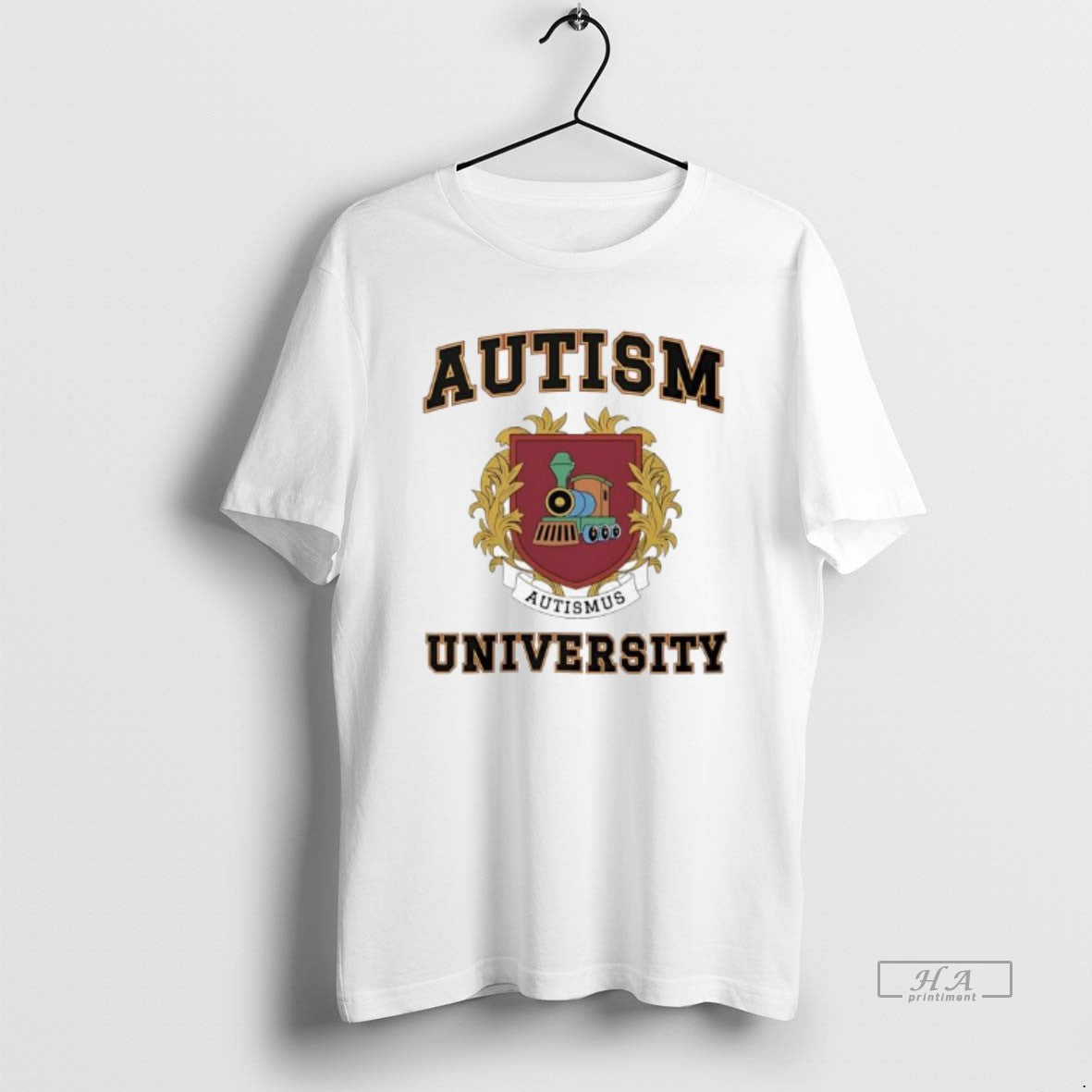 Official Autism University Coat Of Arms T-Shirts, Hoodie, Sweatshirt | InkThreadWorks.com