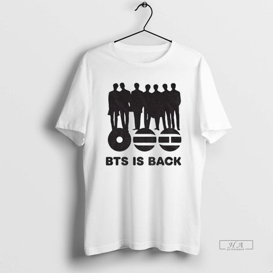 Official Bts Army K Pop 2026 Is Back Comeback World Tour T-Shirts, Hoodie, Sweatshirt | InkThreadWorks.com
