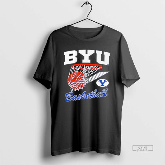 Official Byu Basketball Retro Swish T-Shirts, Hoodie, Sweatshirt