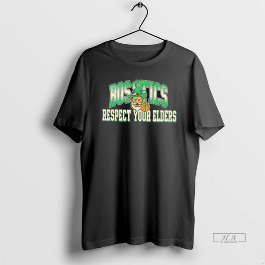 Official Boston Celtics Respect Your Elders T-Shirts, Hoodie, Sweatshirt | InkThreadWorks.com