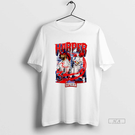 Official Bryce Harper Philadelphia Phillies Hand Drawn Artwork T-Shirts, Hoodie, Sweatshirt | InkThreadWorks.com