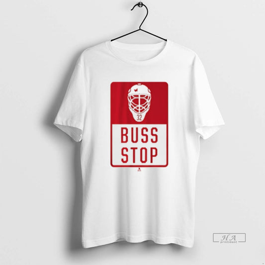 Official Buss Stop Carolina Hockey No 32 T-Shirts, Hoodie, Sweatshirt | InkThreadWorks.com